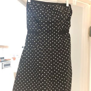 Polka dot mini dress
